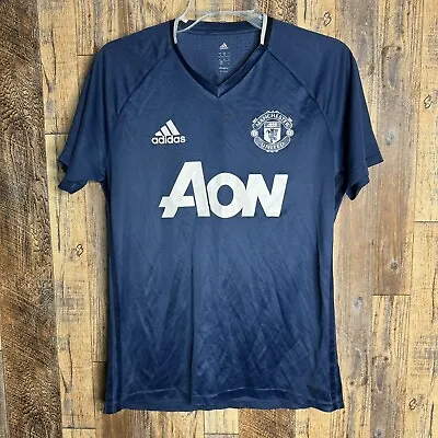 Manchester United Training Soccer Jersey Adidas AP1009 Men’s Sz Medium • $20