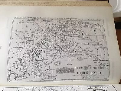 VINTAGE SEA CHART / NAUTICAL MAP 1961 - France - L’Abervrac’h • £3.25