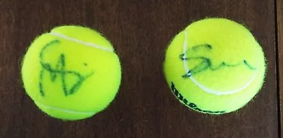 Pair Of Maria Sharapova Signed Wilson Tennis Balls MS And Sexy Autographs • $39.95