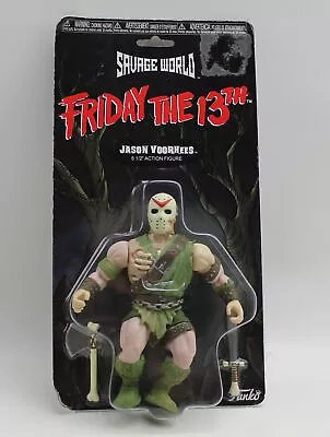 Savage World Friday The 13th Jason Voorhees Action Figure Funko • $25