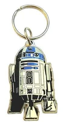 R2-D2 KeyChain Vintage Star Wars Enamel Metal Keyring Space Droid Robot Gift • $16