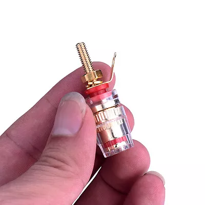 £3.85 • Buy Amplifier Speaker Terminal Binding Post Banana Plug Socket Connector 1 / 3Pairs 