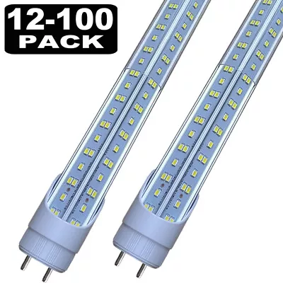 4FT LED Tube Light Bulbs T8 Bi-Pin G13 Shop Light 7200LM 72W NO RF FM 12PACK  • $119.91