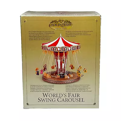 Mr Christmas Gold Label World's Fair Swing Carousel • $59.77