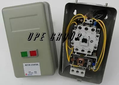 Magnetic Motor Starter Control With Push Button On / Off 5hp 1ph 230v  34 Amp • $104.45