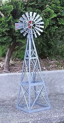 Huge Windmill Miniature 15 Inch 1/24 Scale G Scale Diorama Accessory Item • $26.95