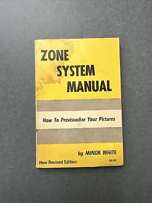 Vintage Zone System Manual By Minor White • $10