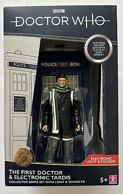Doctor Who The  1st Doctor And Electronic Tardis David Bradley Figure • £55
