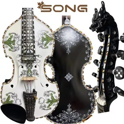 9 String Norwegian Fiddle 4*5 String Hardanger Fiddle4/4 ViolinResonant Sound • $1199