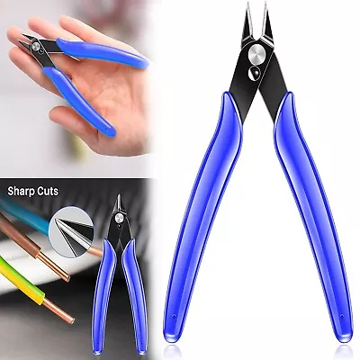 Wire Cutter Tool Pliers Cutters Cable Cutting Flush Carbon Steel Nippers Scissor • $6.19