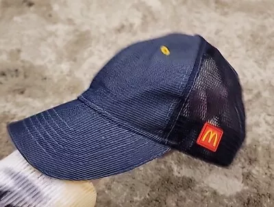 McDonalds Logo Adjustable Snapback Baseball Hat / Cap Employee Work Uniform Crew • $14.92