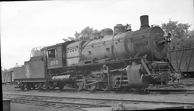 Great Northern GN Railroad 835 0-8-0 Minneapolis MN 5-48 Negative 5415 • $14.99