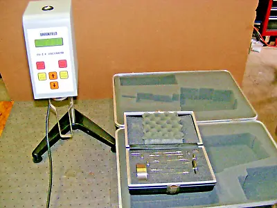 Brookfield Viscometer LVDVI+ With LV Spindle Set NICE CLEAN CONDITION • $1319.99