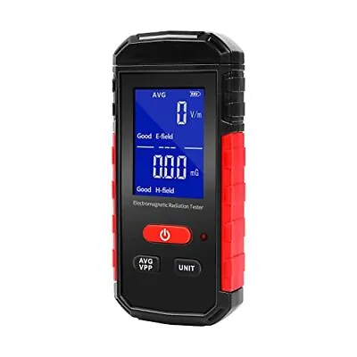 EMF Meter Electromagnetic Radiation Detector Rechargeable Digital EMF Tester  • £24.47
