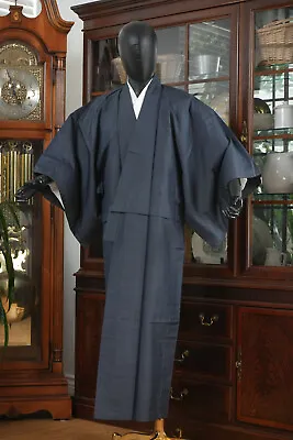 Dear Vanilla Japanese Kimono Men's Robe Gown Authentic Japan Vintage Mint • $62