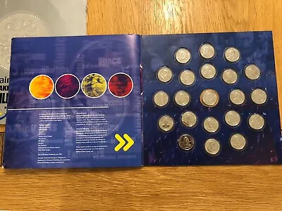 Complete Sainsburys Makers Of The Millenium Medal Collect Book And Coin Complete • £8