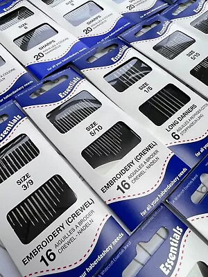 £2.46 • Buy Whitecroft Essentials - Hand Sewing Needles.