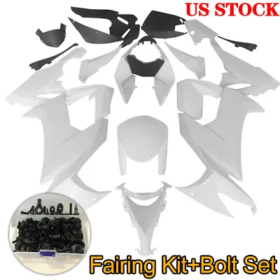 Fairing Kit +Bolts For Kawasaki Ninja ZX10R 2008-2010 09 ABS Unpainted BodyWork • $315