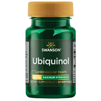 Swanson Ubiquinol - Maximum Strength 200 Mg 30 Softgels • $29.99