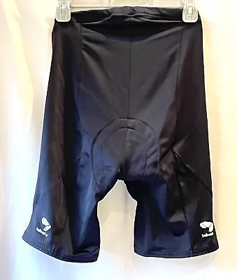 Men’s BELLWETHER Black Padded Cycling Shorts SIZE XL STYLE# 47 • $11