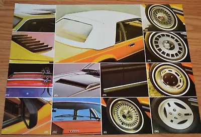 ★★1980 Mustang Exterior Options Original Dealer Advertisement Print Ad-80 Rims • $9.99