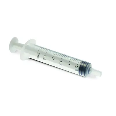 $8.99 • Buy Nipro Luer Slip Tip Syringes 3ml 5ml 10ml Plastic Disposable Syringe