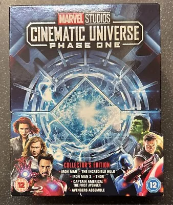 Marvel Studios Cinematic Universe: Phase One Blu-ray (2017) Robert Downey Jr • £14.49
