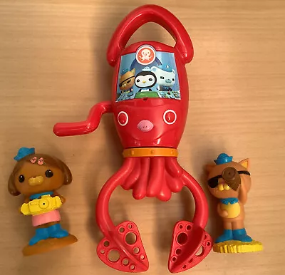 £31.99 • Buy Octonauts Spin And Suds Giant Squid Bath Bubbler Bathtime Toy + 2 Bath Toys Used