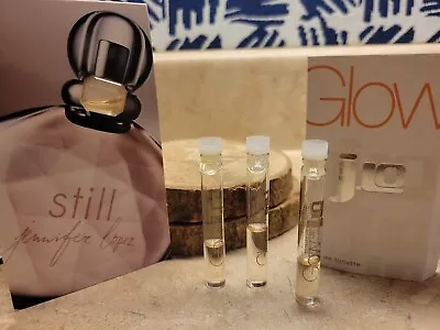 J. Lo Parfume Samples (13) P Still & 3 Glow (1/2 Full) Vintage • $9