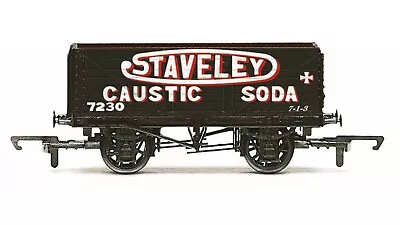 £14.89 • Buy Hornby OO Gauge 7 Plank Wagon Rolling Stock Staveley 7230 Era 3 New Boxed R6811