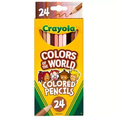 Crayola 24 Colours Of The World Coloured Pencils • £9.99