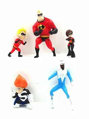 Incredibles 2 Figures Toys Cake Toppers Party Bag Filler Kids Present Birthday • $12.44