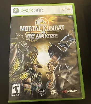 Mortal Kombat Vs. DC Universe (Xbox 360 2008) (Tested) • $19.99