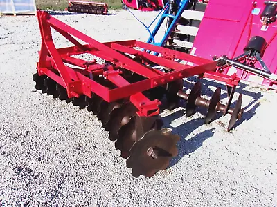 Used International 7ft. 3 Pt. Lift Disc Harrow (FREE 1000 MILE SHIPPING FROM KY) • $1995