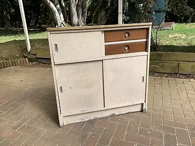 Vintage 50s 60s  Kitchen Pantry Cabinet Unit. • £50