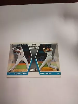 2011 Topps #DD-RS Hanley Ramirez / Mike Stanton Diamond Duos (PWE) • $1.24