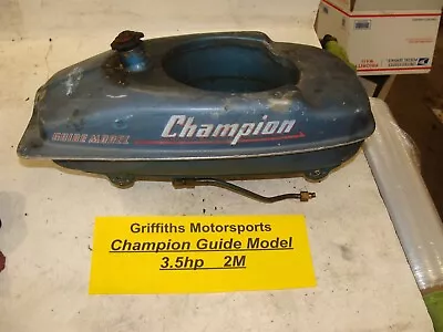 Champion Guide Model 2M 3.5hp Jubilee Outboard Motor Gas Fuel Tank Line • $125