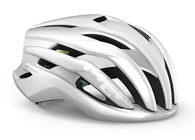 MET Trenta MIPS Road Cycling Helmet Undyed White Lime Matte LARGE Limited LTD • $299.99