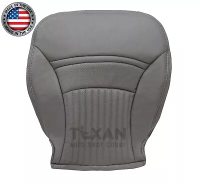 2000 2001 Chevy Corvette Z06 HatchBack Driver Bottom Leather Seat Cover Gray • $159.99