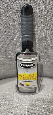 Microplane Stainless Steel Home Series Fine Grater Black Free Shipping NEW • $15.97