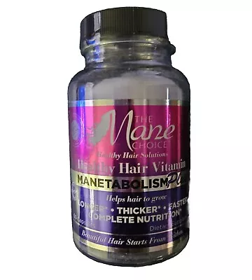 The Mane Choice • Manetabolism Plus • Healthy Hair & Hair Growth Vitamin 60 Caps • $13.29