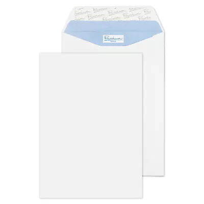 Blake Premium Office Pocket Envelope C5 Peel And Seal Plain 120Gsm Ultra White P • £62.15