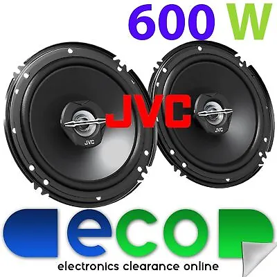 JVC 16cm 6.5 Inch 600 Watts 2 Way Front Door Car Speakers Fits VW Golf MK3 91-98 • £24.80