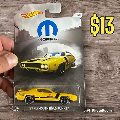 2018 Hot Wheels Mopar Series - '71 Plymouth Road Runner 5/8 - 1:64  • $9.75