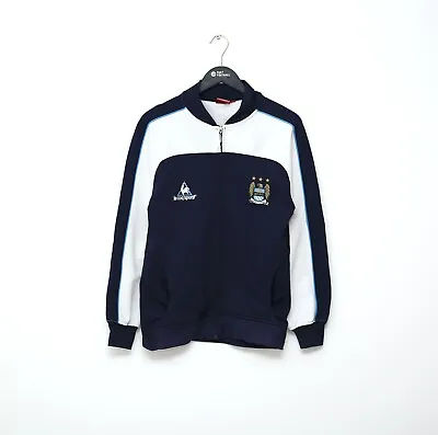 2001/03 MANCHESTER CITY Vintage Le Coq Sportif Football Track Top Jacket (S/M) • £79.99