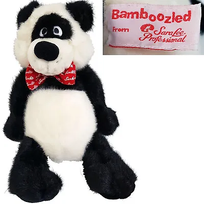 Bamboozled Sara Lee Professional Panda Plush Teddy Bear Soft Cuddly Toy Bow Tie • £9.99