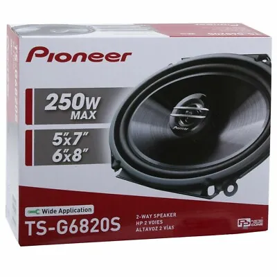 Pioneer TS-G6820S  5 X7  6 X8  250W Max Car Speakers Coax Speaker 2Way G-Series • $49