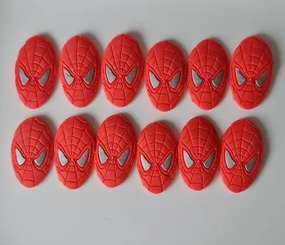 12 Edible Spiderman Cupcake/cake Toppers • £5.50