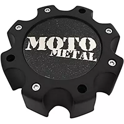 Moto Metal MOTO CAP MATTE BLACK 8 LUG - NEW LOGO - 845L172S2 • $22