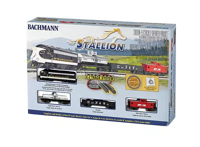 N Scale Bachmann 24025 NS Norfolk Southern  The Stallion  Train Set W/E-Z Track • $179.95